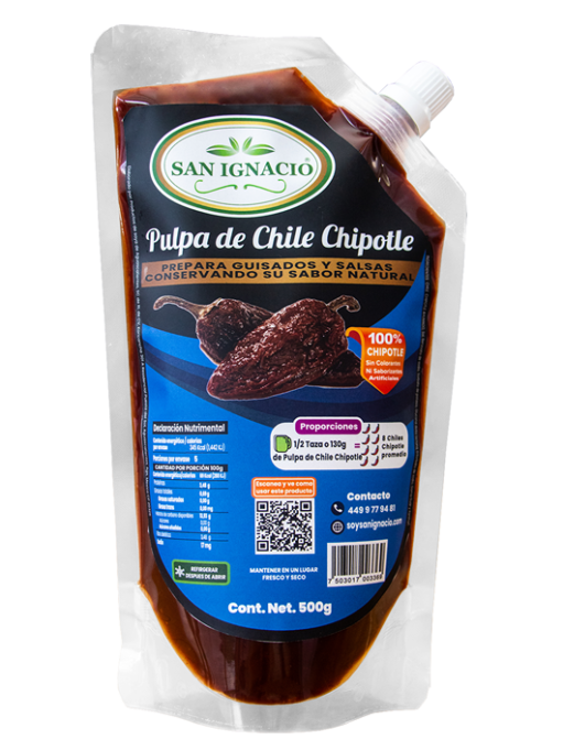 Pulpa de Chile Chipotle 500g