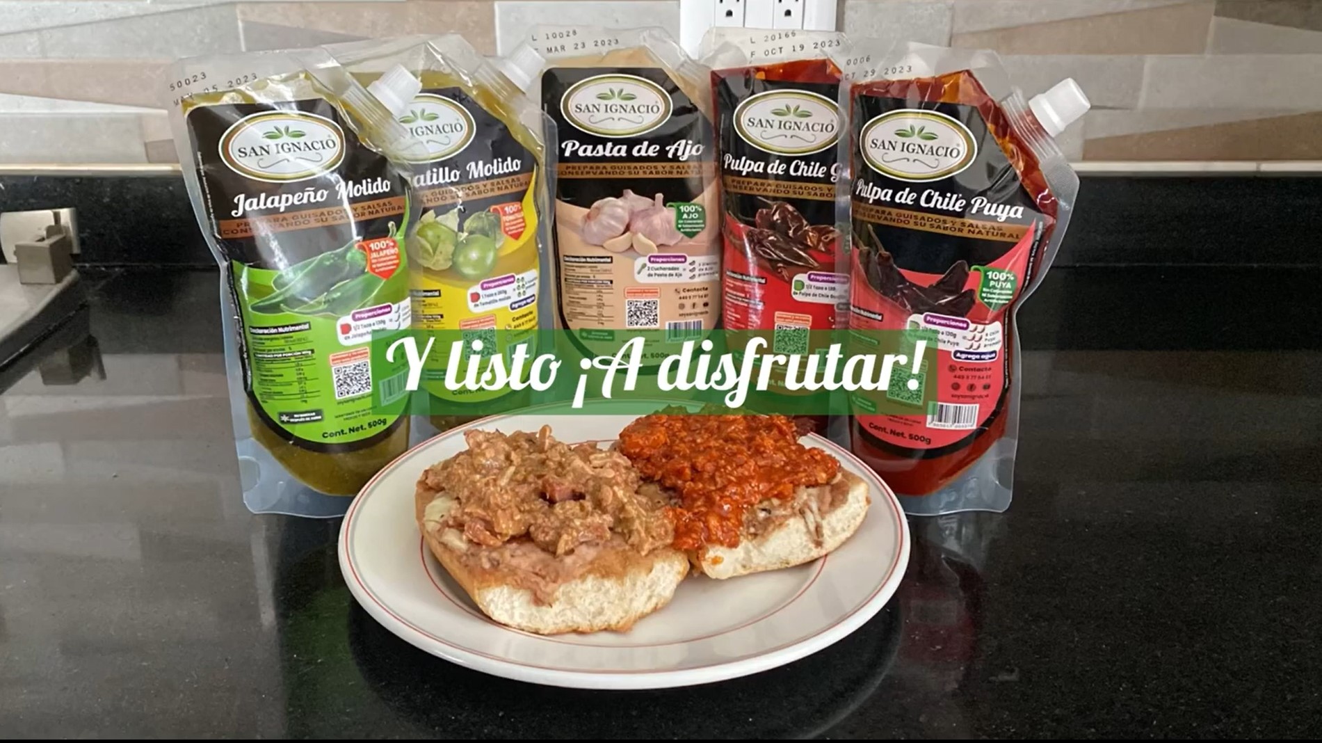 Molletes de Colores San Ignacio